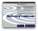 Taligent's "The Power of Frameworks" Director app splash screen.png