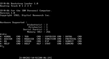 CP/M-86 Timeline - DisNCord Community Wiki